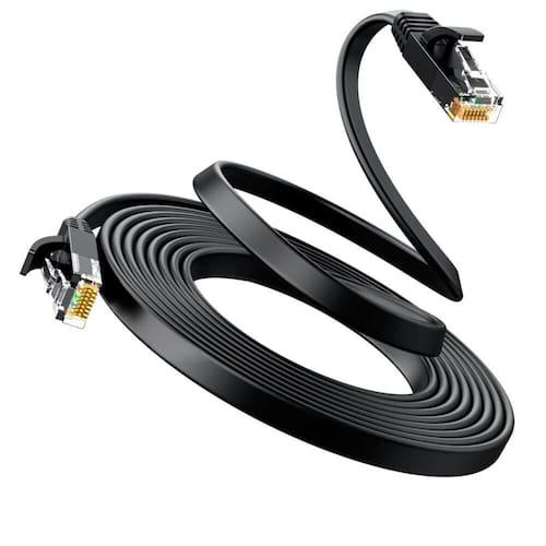 UGREEN NW102 Cat 6 U/UTP Lan Flat Cable 15m Black image 2