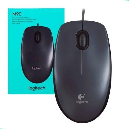 LOGITECH M90 GREY CORDED image 3
