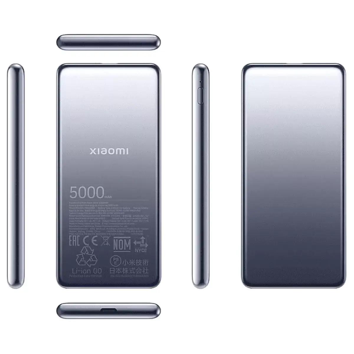 XIAOMI ULTRA SLIM POWER BANK 5000MAH GL image 3