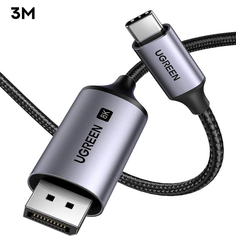 UGREEN CM556 USB-C to DisplayPort 8K 60Hz / 4K 240Hz Cable 3m
