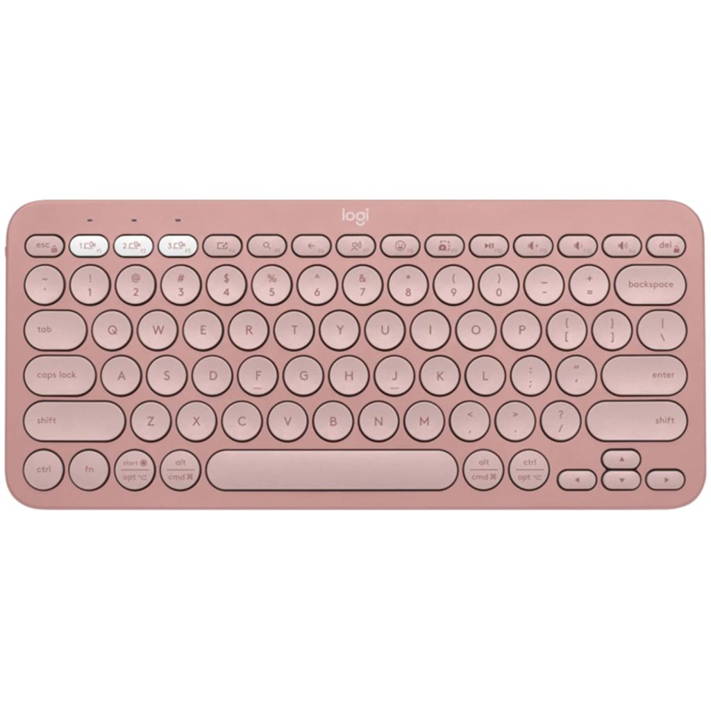 LOGITECH PEBBLE KEYS2 K380S ROSE image 3