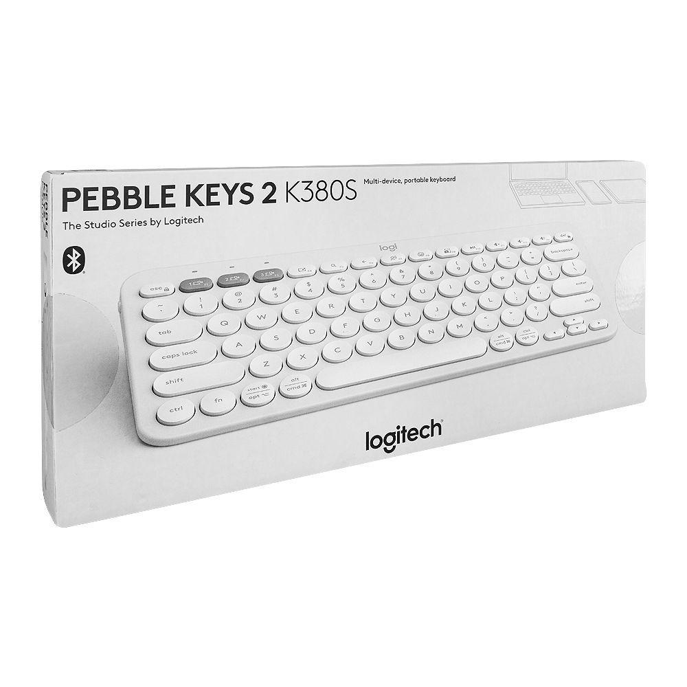 LOGITECH PEBBLE KEYS2 K380S WHITE