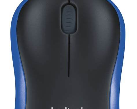 LOGITECH M185 BLUE WIRELESS MOUSE image 2