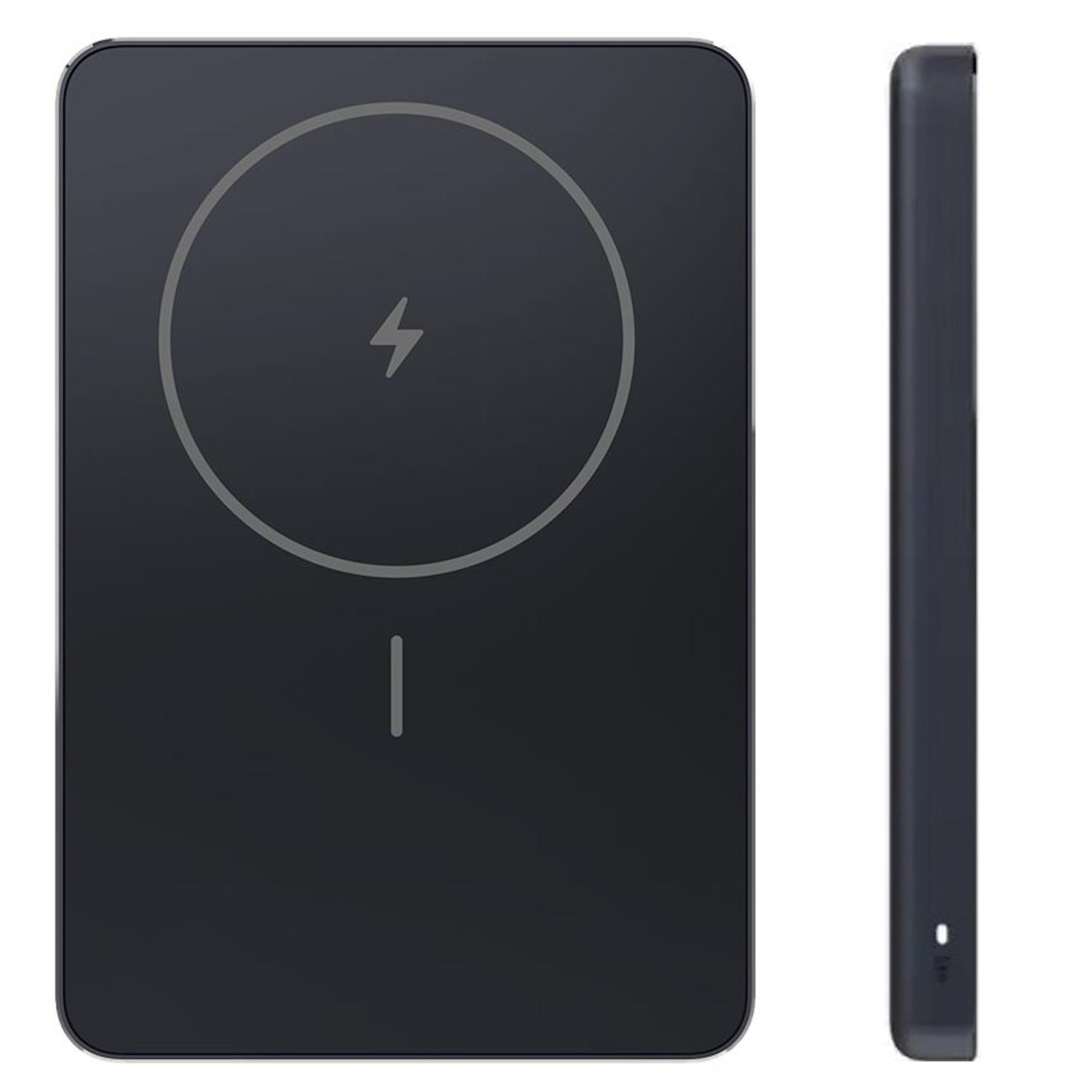 XIAOMI SUPER SLIM MAGNETIC POWER BANK 5000 BLACK image 2