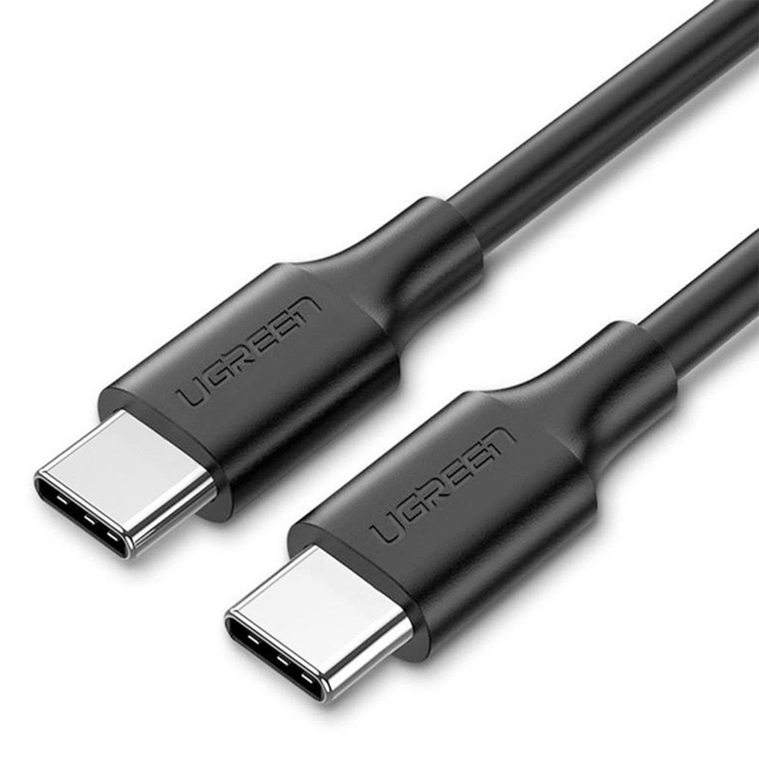 UGREEN USB-C to USB-C PD Fast Charging Cable 3A 1m Black image 2