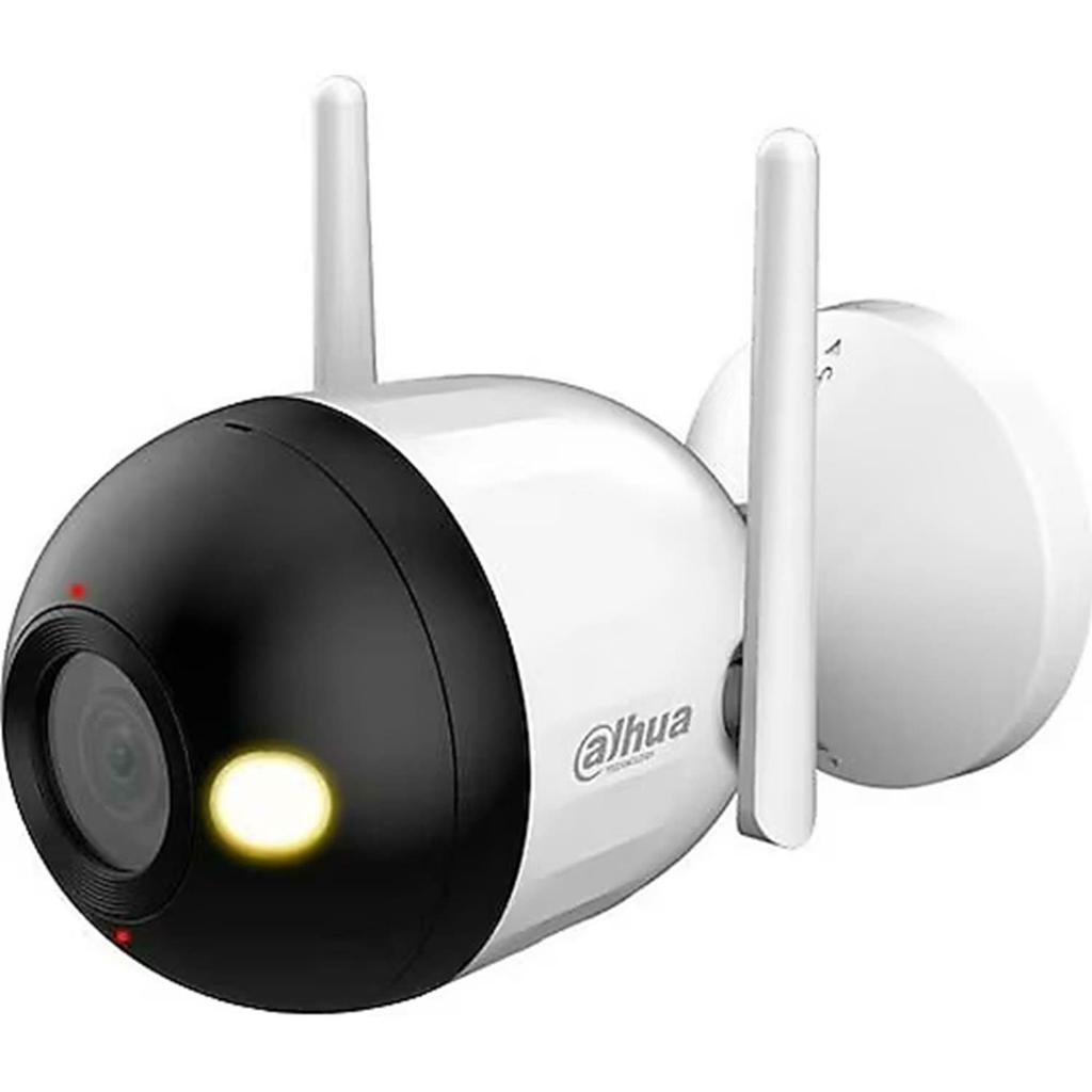 F4C-LED 4MP Fixed-focal Wi-Fi Bullet Network Camera, RJ45 Ethernet & wifi connectivity, Micro SD card (support max. 256 GB), built in mic, built in...