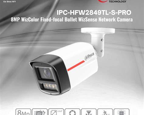 DAHUA IPC-HFW2849TL-S-PRO 8 MP(3.6 mm) WizColor Bullet Network Camera image 2