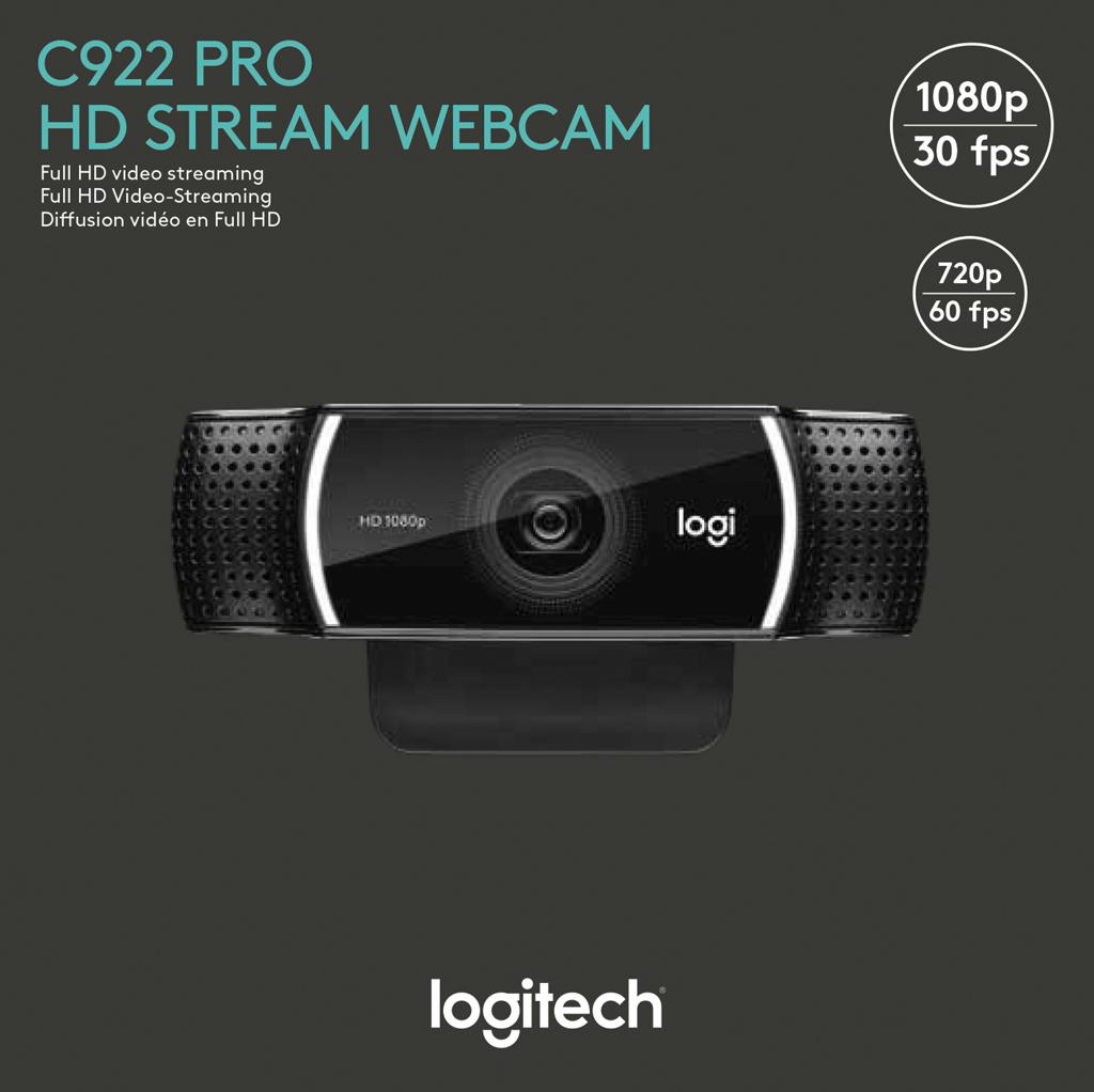 Logitech C922 FHD Pro Webcam image 3