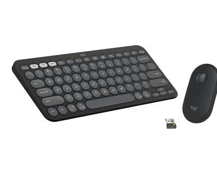 LOGITECH PEBBLE 2 BLUETOOTH KEYBOARD COMBO GRAPHITE image 3