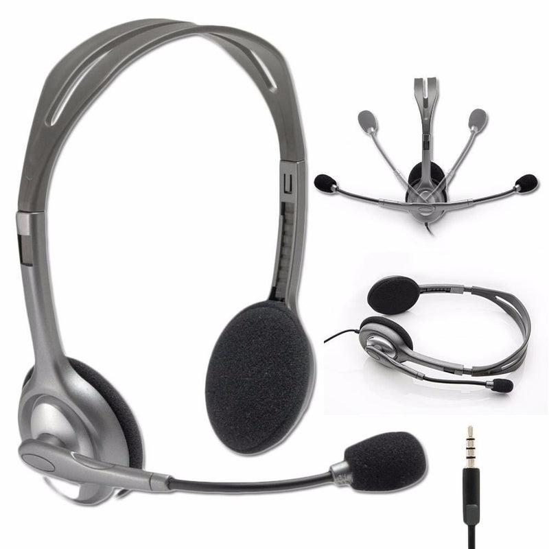 Logitech H110 Stereo Headset - Black image 3