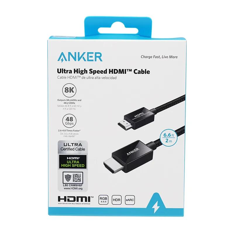 ANKER HDMI CABLE (6 FT, 8K) BLACK