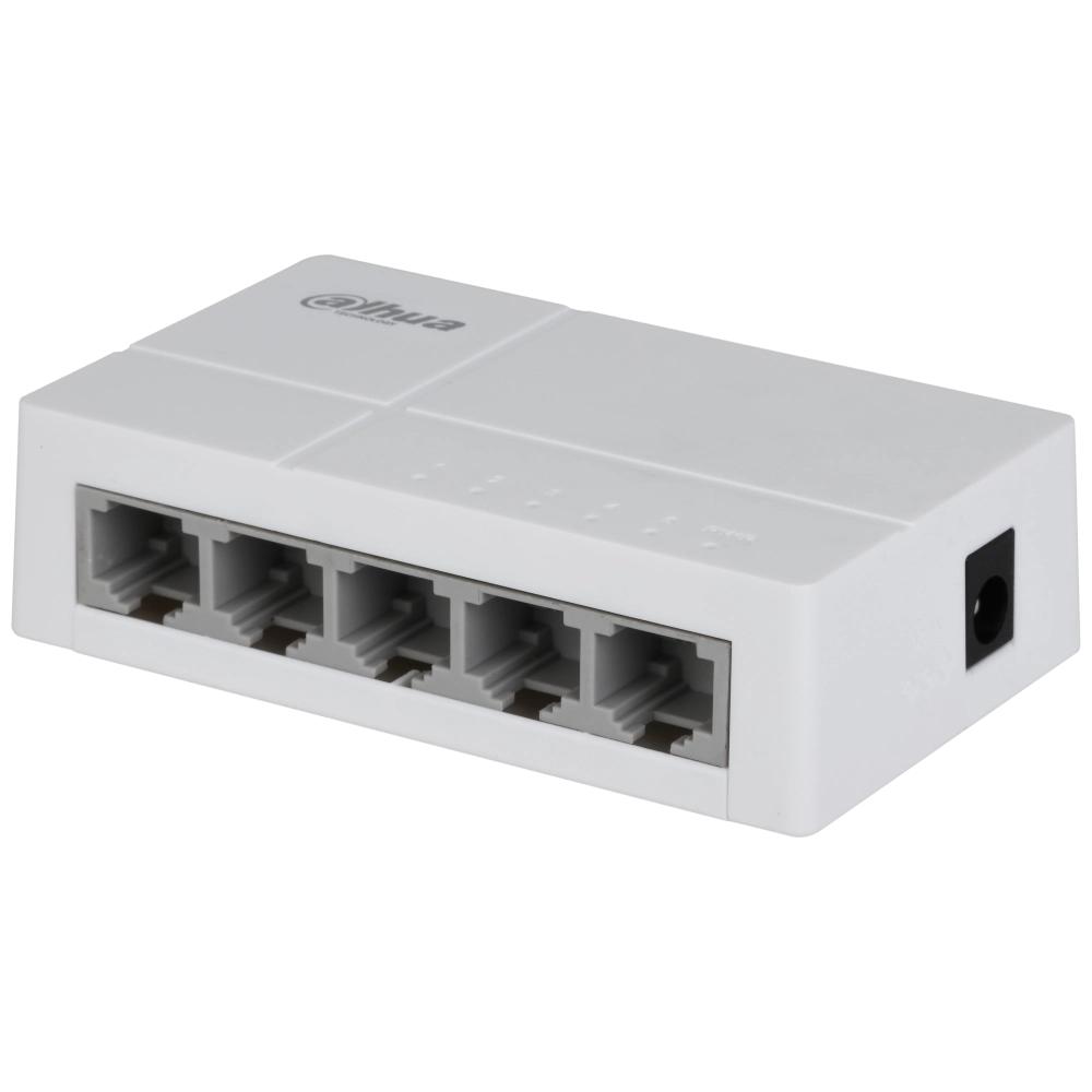 DAHUA SF1005L5 5-Port Unmanaged Ethernet Switch WITH 10/100 Mbps adaptive ports image 2