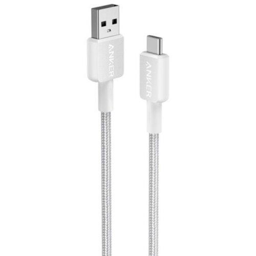 ANKER 322 USB-A TO USB-C CABLE (3FT BRAIDED) WHITE image 2
