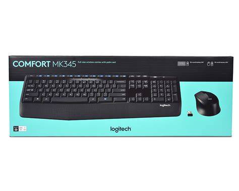 LOGITECH MK345 WIRELESS KEYBOARD AND MOUSE COMBO