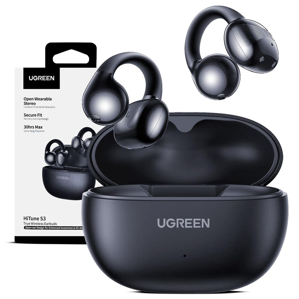 UGREEN WS209 HiTune S3 Open-Ear True Wireless Bluetooth Earbuds-Black