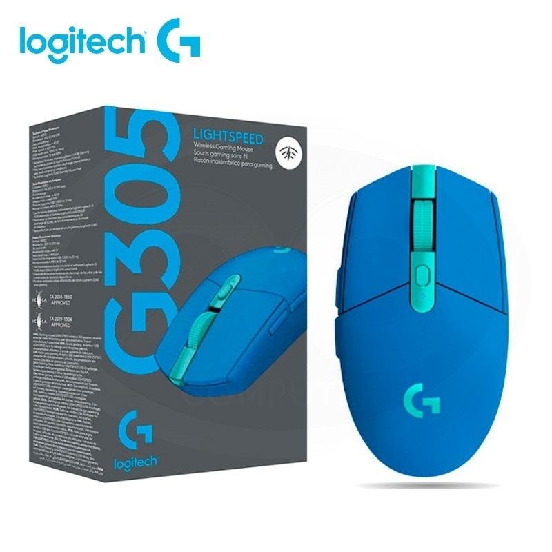 LOGITECH G305 LIGHTSPEED WIRELESS GAMING MOUSE BLUE
