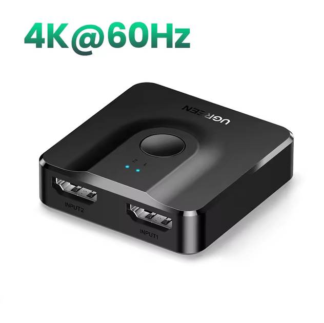 UGREEN CM217 2 In 1 Out HDMI Switcher 4K@60Hz
