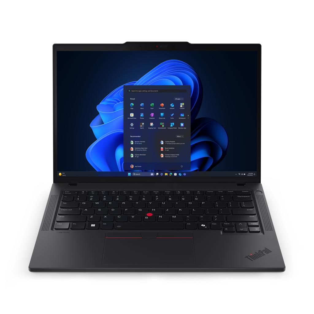 Lenovo Thinkpad T14 Gen 6, Intel® Core™ Ultra 7 155U Processor, Integrated Intel® AI Boost, up to 12 TOPS, Intel® Arc™ Graphics, 16 GB DDR5-5600