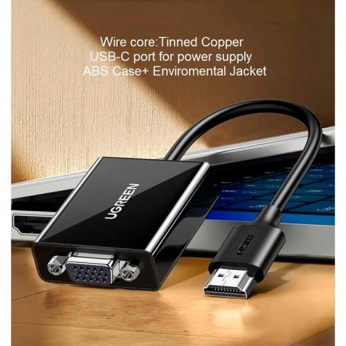 UGREEN HD106 HDMI to DVI 2K Cable Male to Male 2m-Black image 2