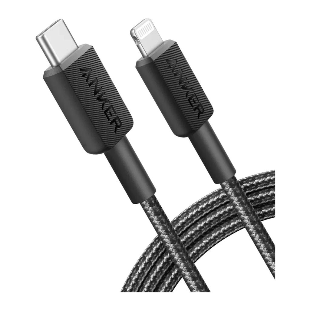 ANKER 322 USB-C TO LIGHTNING CABLE (6FT BRAIDED) BLACK image 2