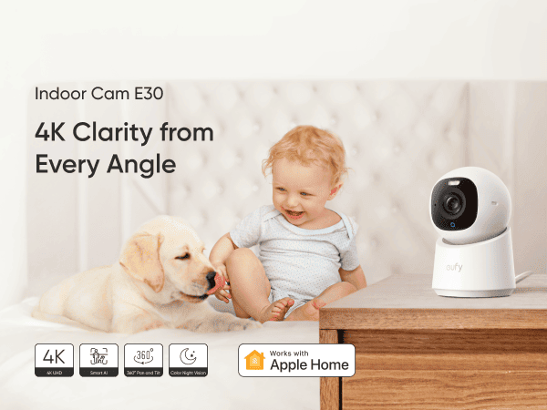EUFY INDOOR CAM E30 WHITE image 3