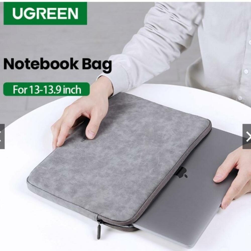 UGREEN LP187 Sleeve Case Storage 13"-13.9" Inch Laptop -GRAY image 2
