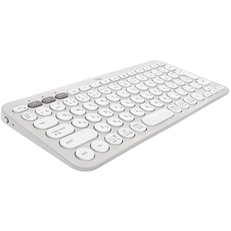 Logitech K380S Multi-Device Bluetooth Keyboard - Off White image 3