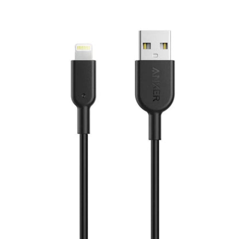 ANKER POWERLINE II WITH LIGHTNING CONNECTOR 3FT BLACK image 3