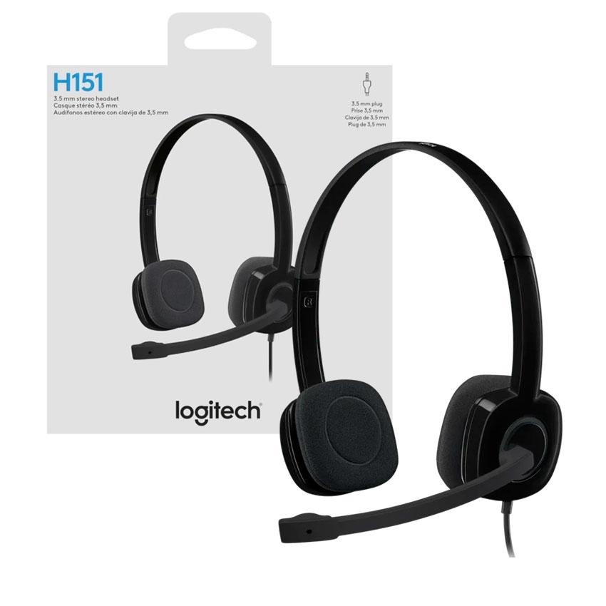 Logitech H151 wired Stereo Headset With Noise Cancelling Mic image 3