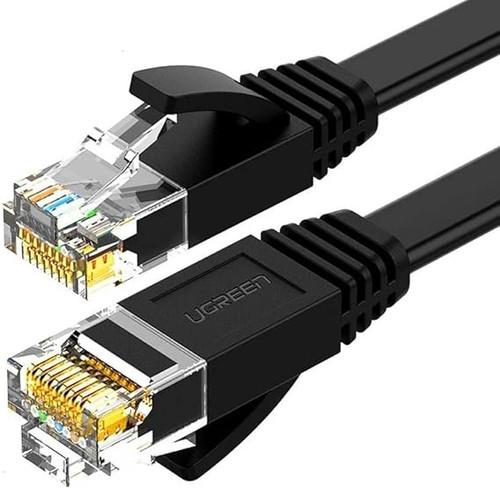 UGREEN NW102 Cat 6 U/UTP Lan Flat Cable 30m Black image 3