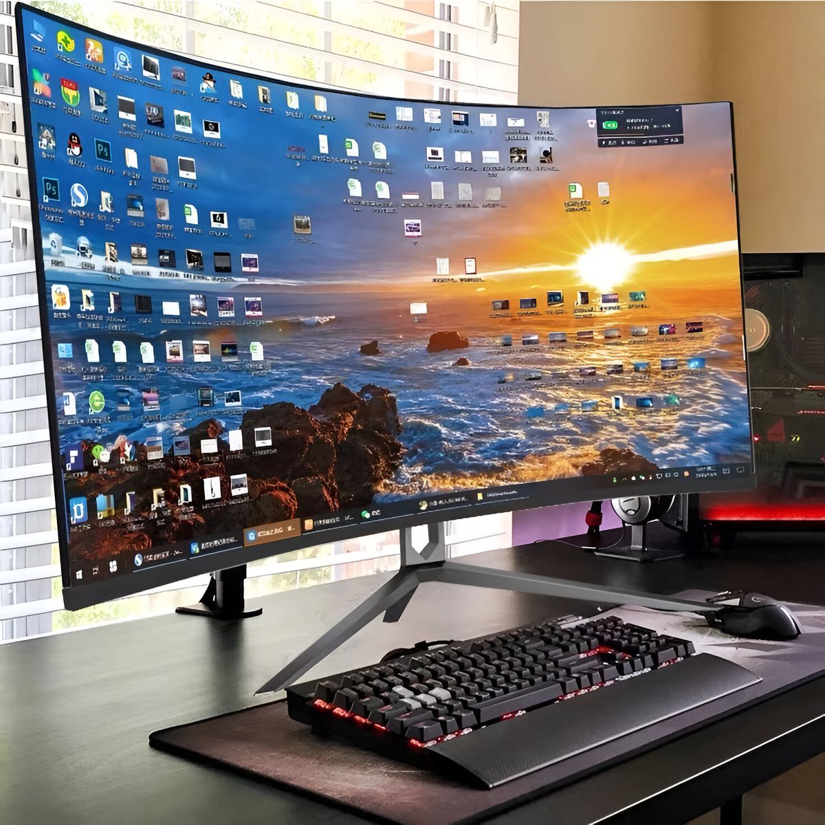 Dell P3418HW 34-inch Curved Ultra-Wide Monitor image 3