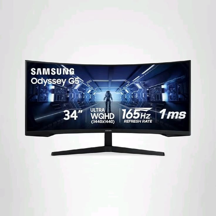 Samsung Odyssey G5 S32CG552EM 32-inch Curved Gaming Monitor image 2